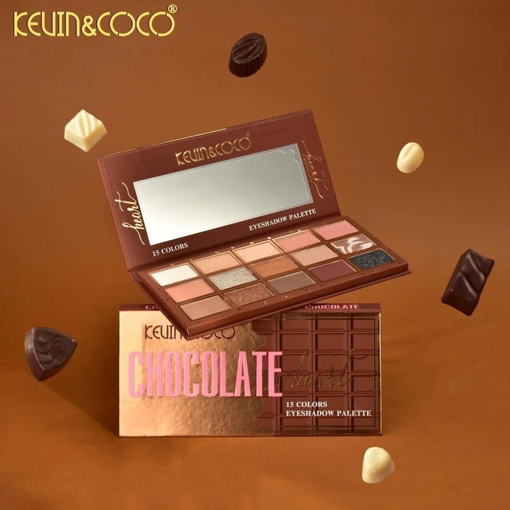 Chocolate Heart Eyeshadow Palette by Kevin & CoCo - Picture 3 of 3